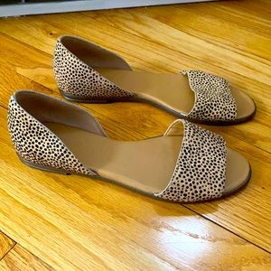 J CREW flats. Like new!